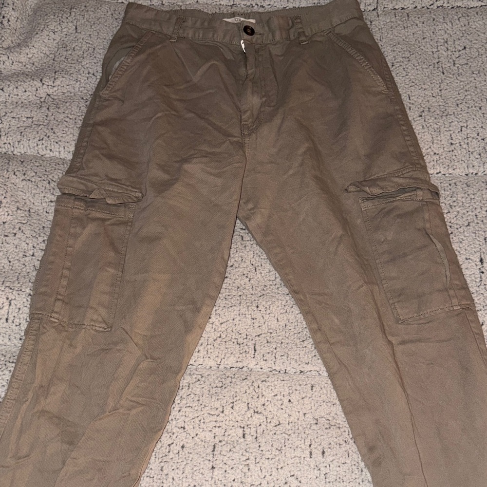 Women's Tan Cargo Pants